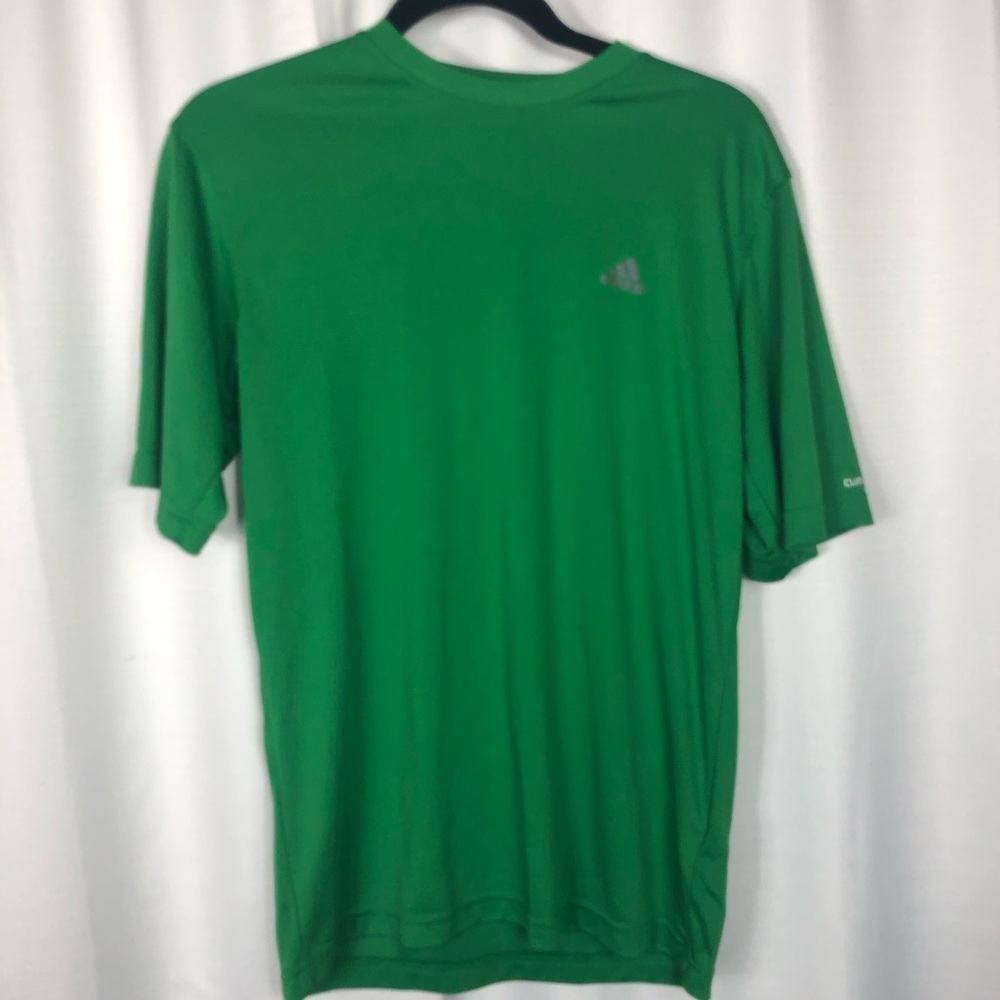 Green Adidas Workout Shirt Size S